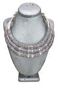 GRAZIANO BOHO TRIBAL STATEMENT COLLAR NECKLACE