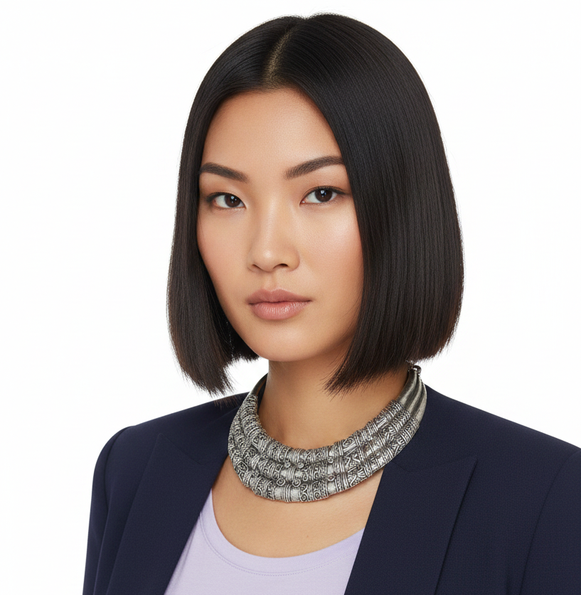 GRAZIANO BOHO TRIBAL STATEMENT COLLAR NECKLACE