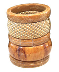 THE "CARAMEL & TOFFEE" 8" BANGLE BRACELET STACK