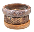 THE "TEXTURAL STACK" 8" BANGLE BRACELETS