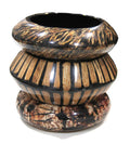 "WELCOME TO THE JUNGLE" BANGLE BRACELET STACK
