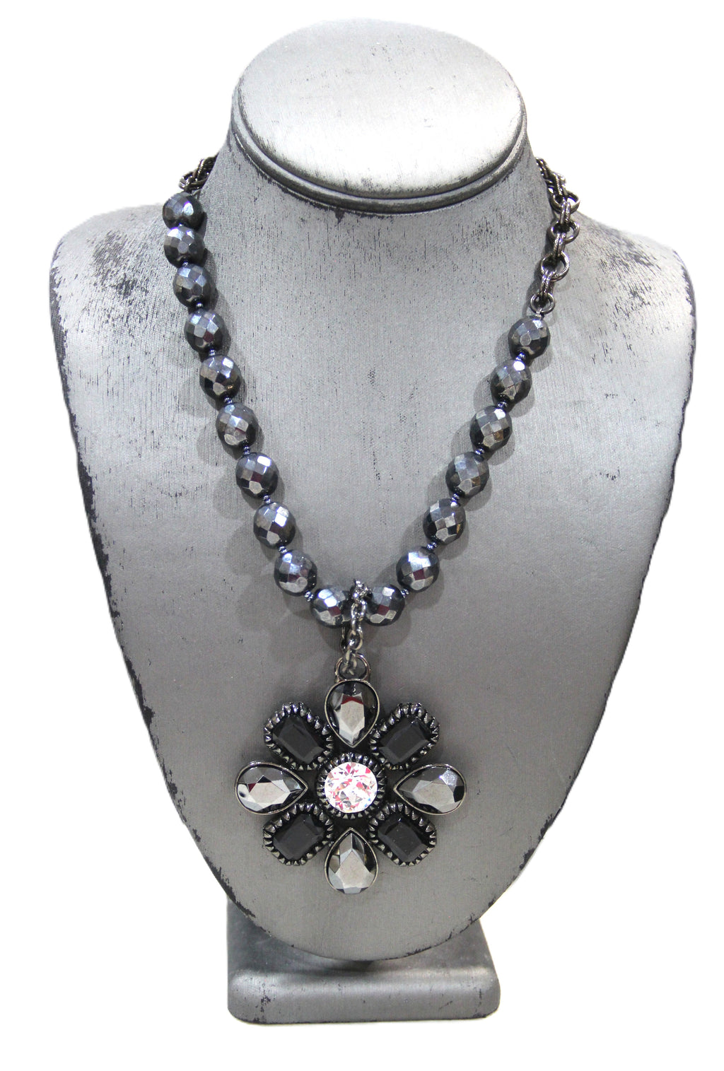 GRAZIANO MALTESE CROSS PENDANT NECKLACE