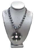 GRAZIANO MALTESE CROSS PENDANT NECKLACE