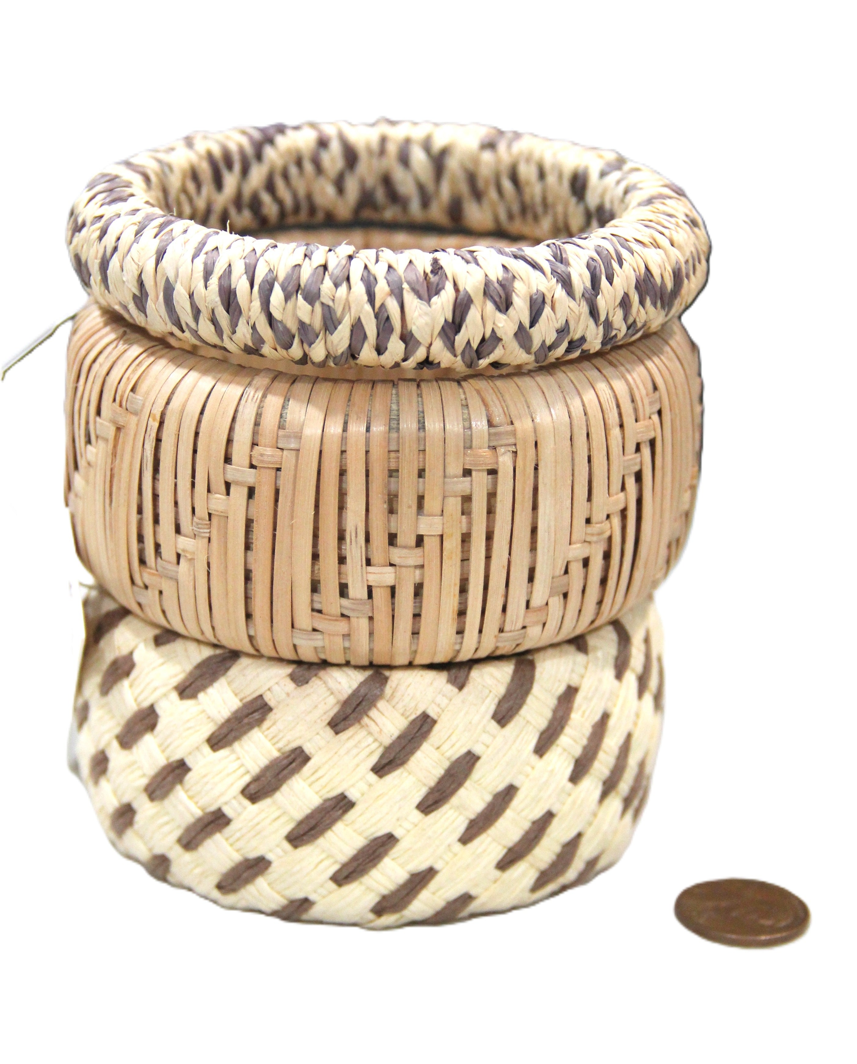 THE "WOVEN STACK" BANGLE BRACELETS