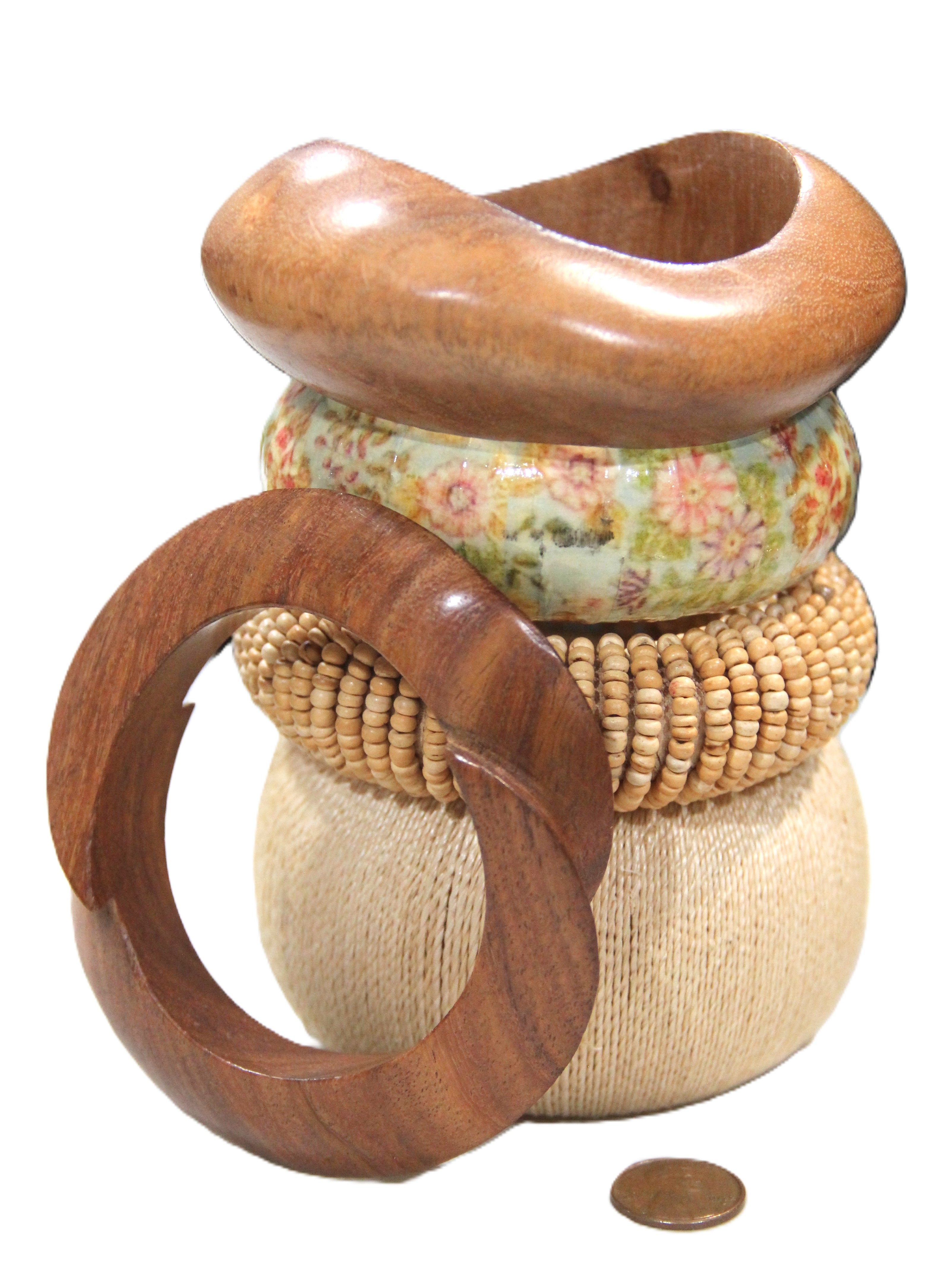 THE "NOT SO QUIET LUXURY" BANGLE BRACELET STACK 