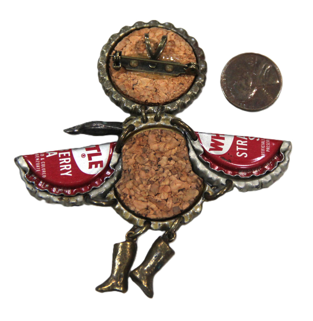 VINTAGE JANET COOPER DESIGNS ASSEMBLAGE PENDANT 