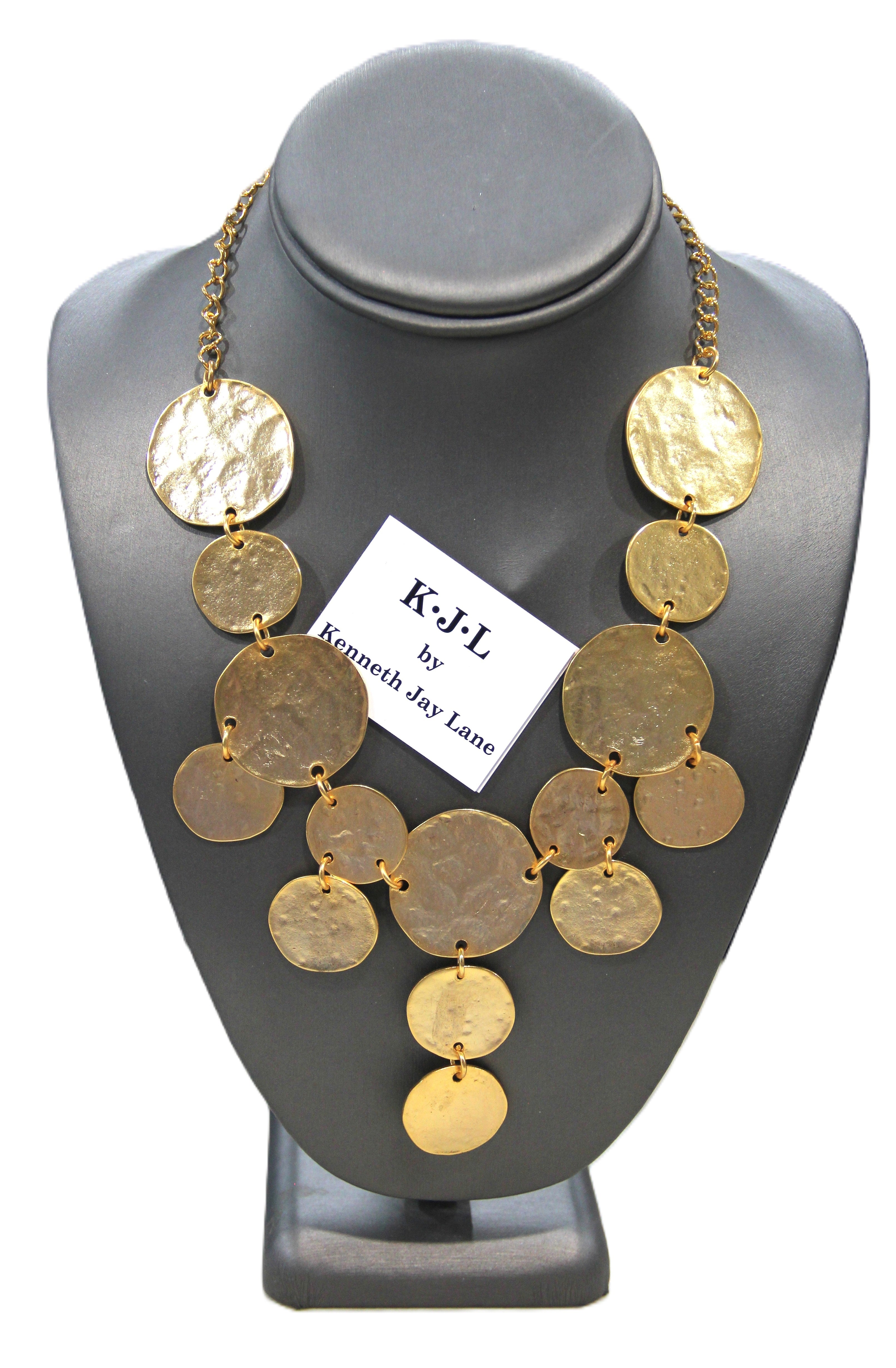 Kenneth Jay Lane statement necklace
