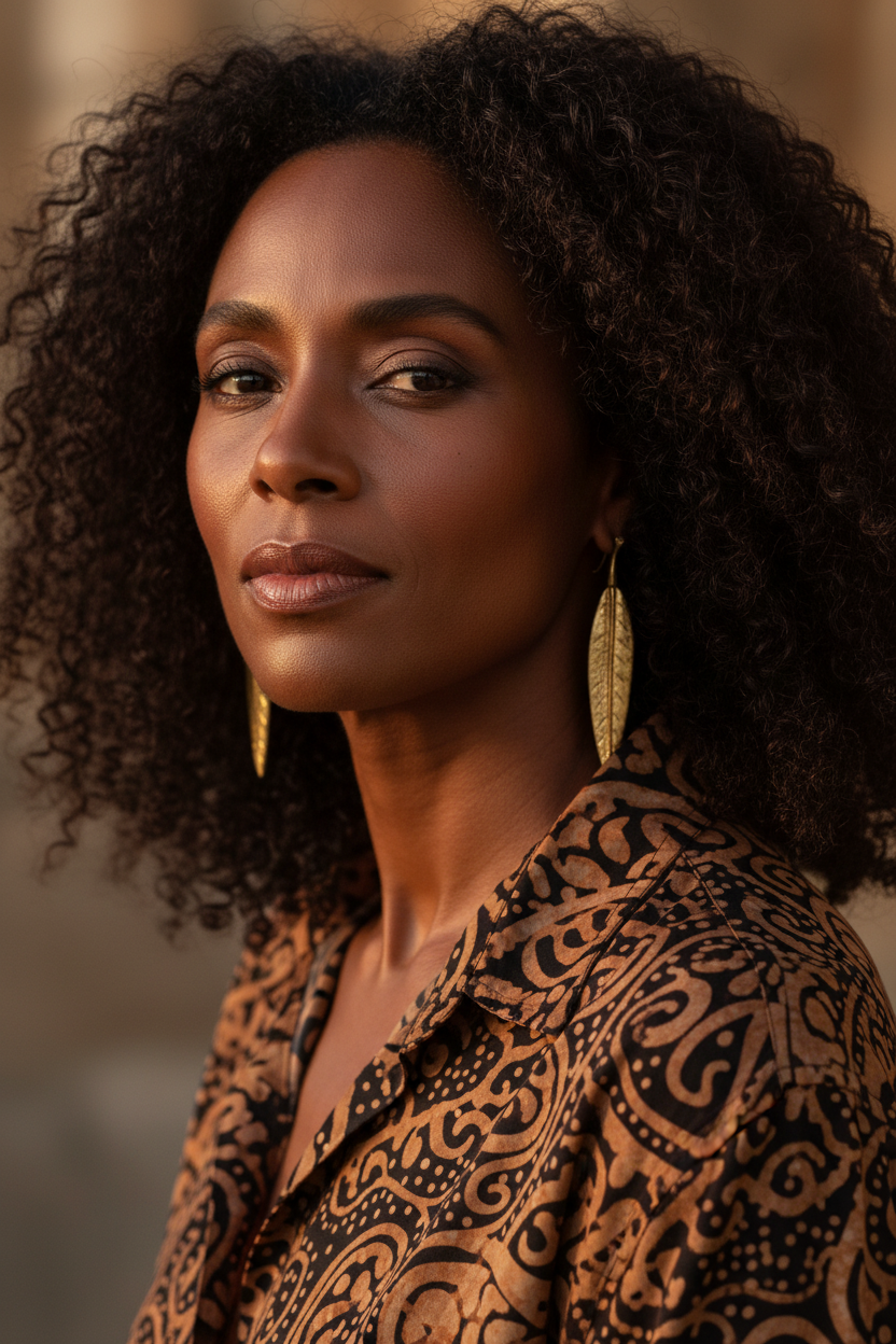 Kenneth Jay Lane leaf earrings