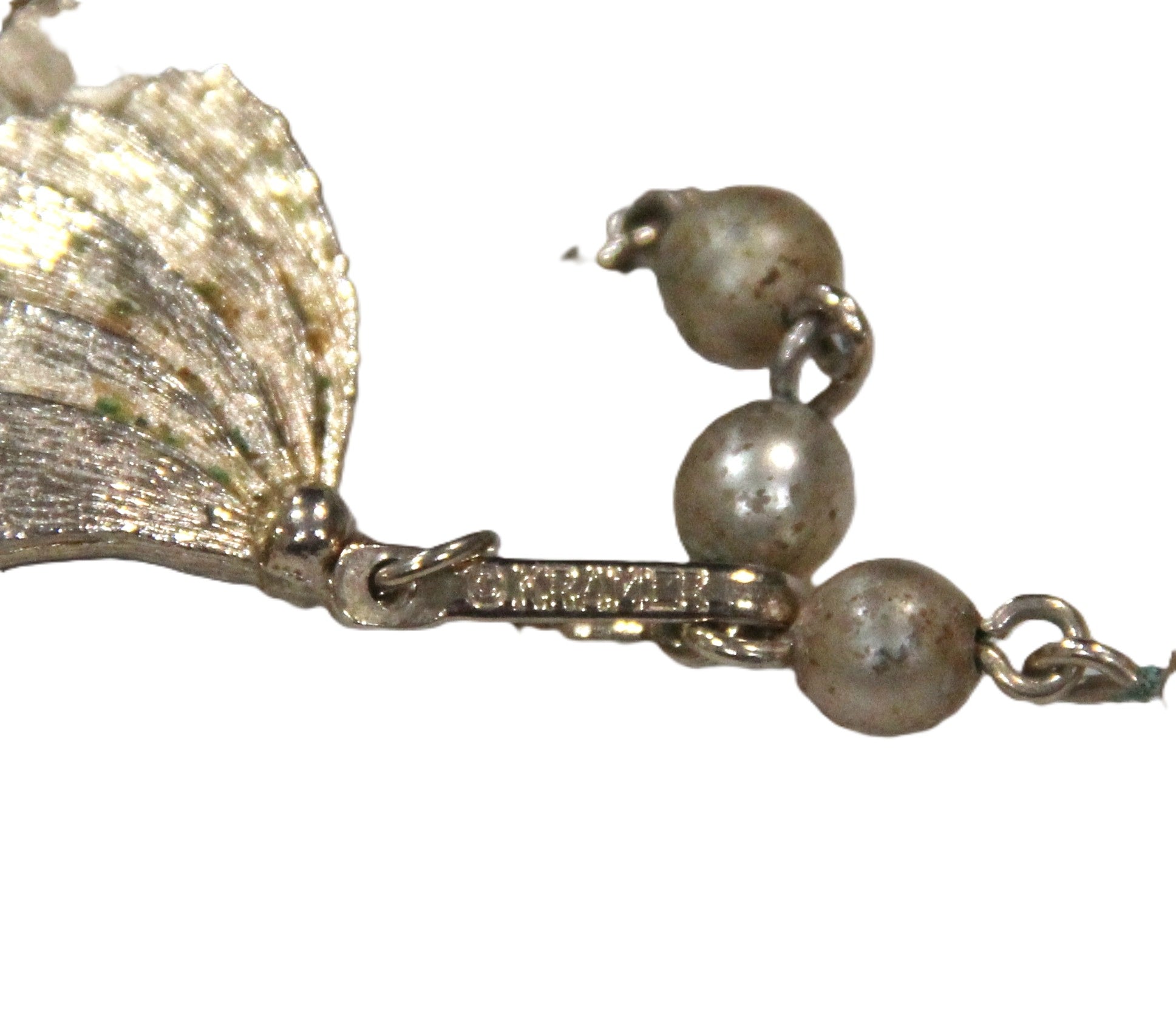 VINTAGE KRAMER MULTI-CHAIN & FX PEARL MULTI-STRAND NECKLACE
