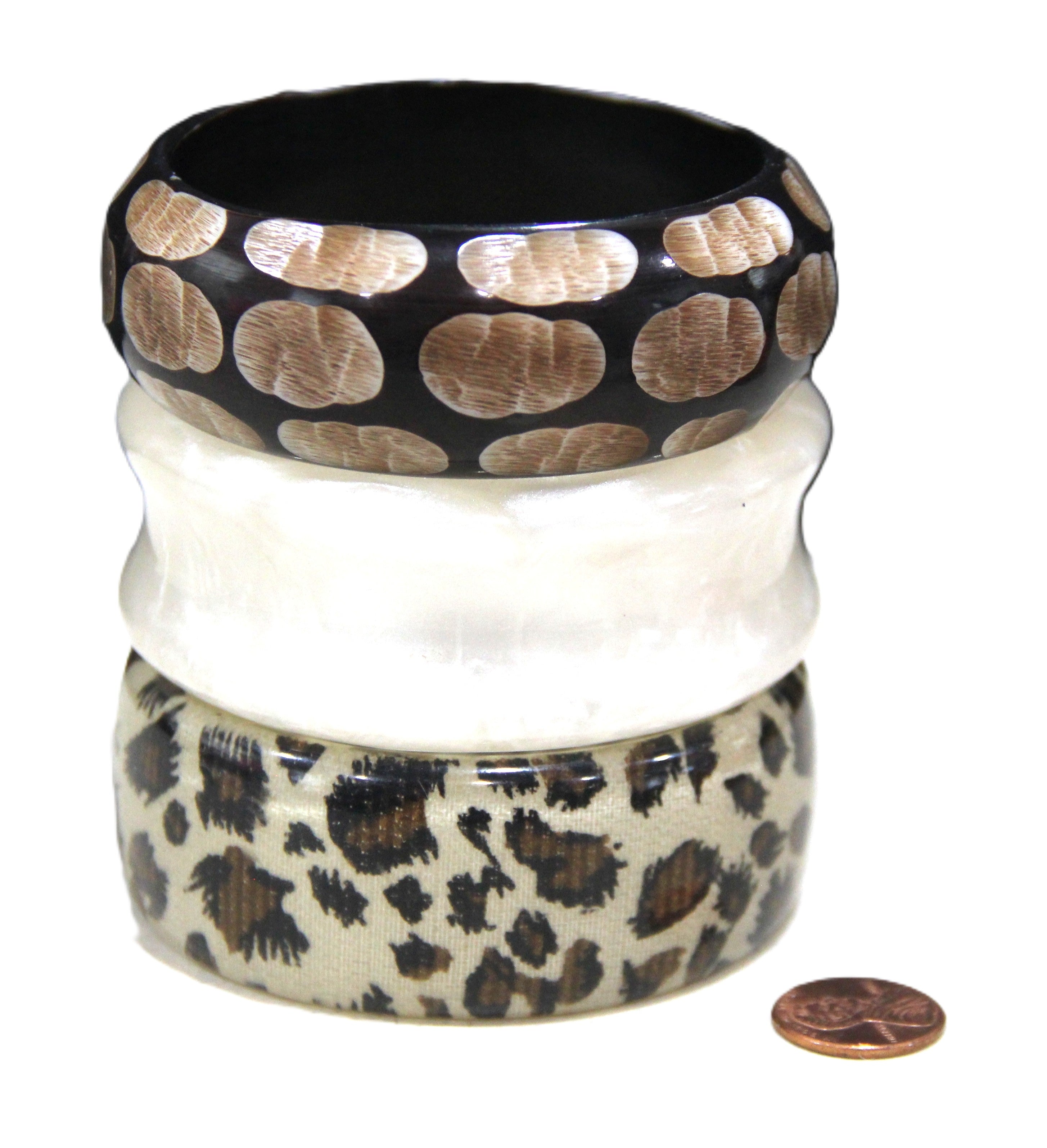 THE "FANCY ANIMAL" BANGLE BRACELET STACK