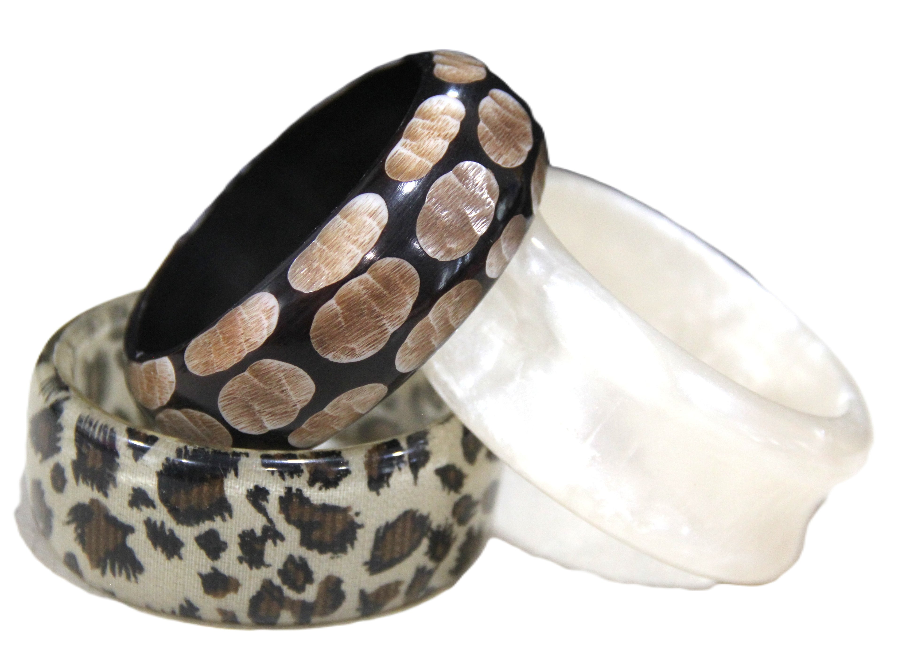 THE "FANCY ANIMAL" BANGLE BRACELET STACK