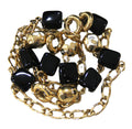 Monet vintage layering chain stattion necklace