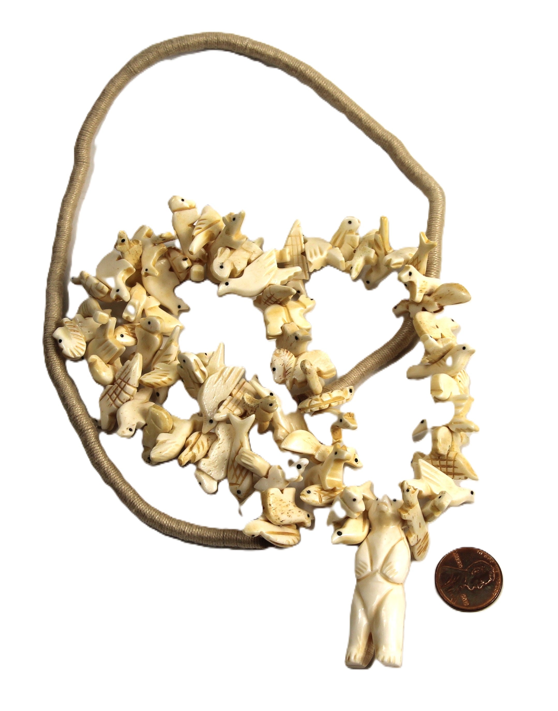 Native American fetish necklace
