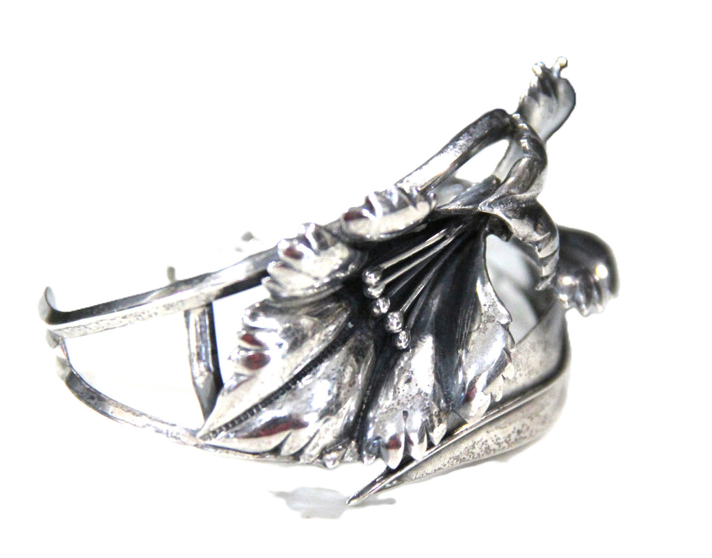Native american sterling silver cuff bracelet