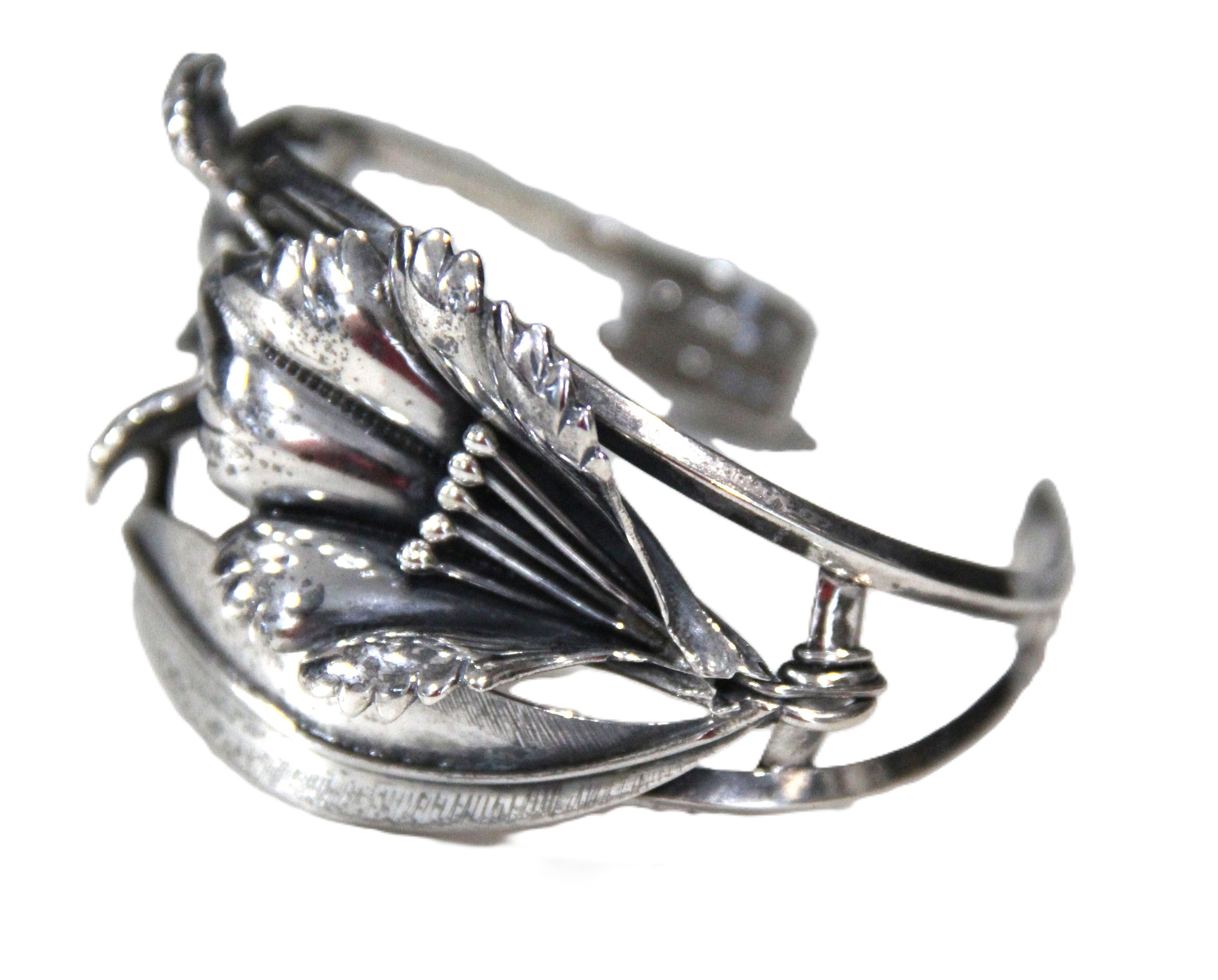 Native american sterling silver cuff bracelet