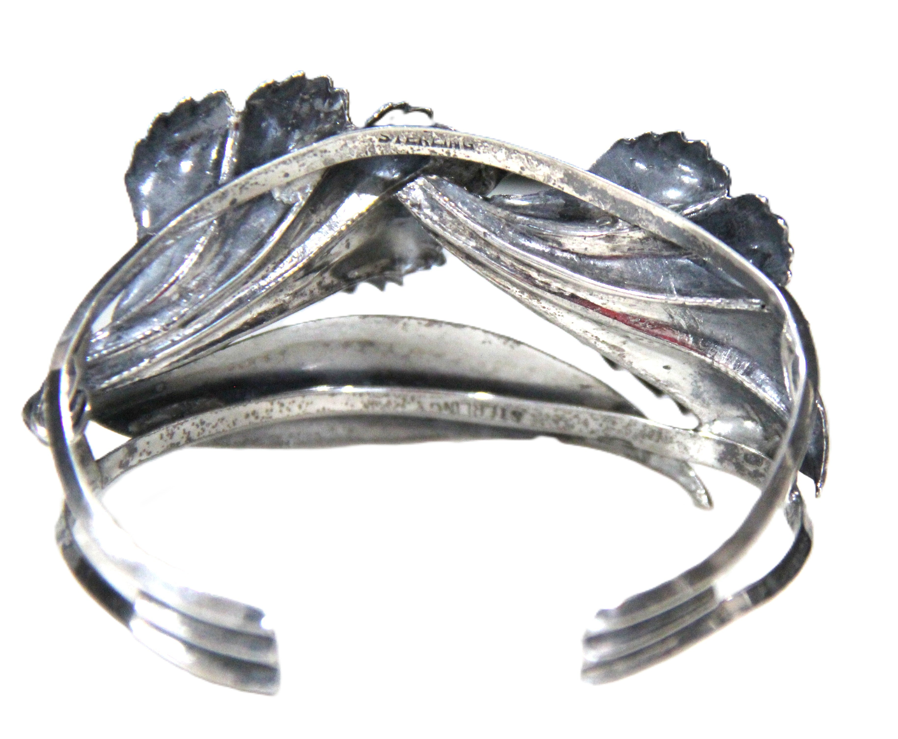 Native american sterling silver cuff bracelet