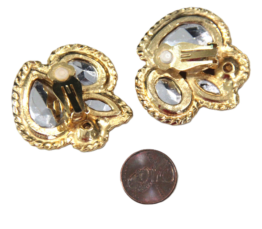 Park Lane vintage glass statement earrings