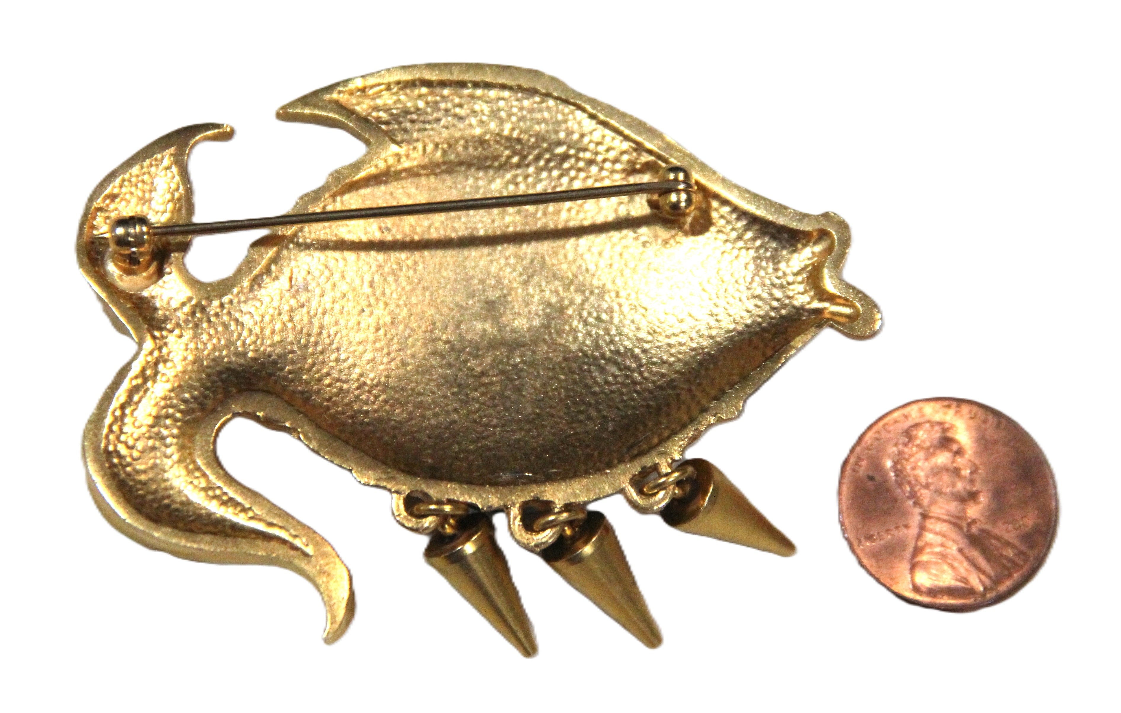 RO-DO fish brooch for Sak's 1980's