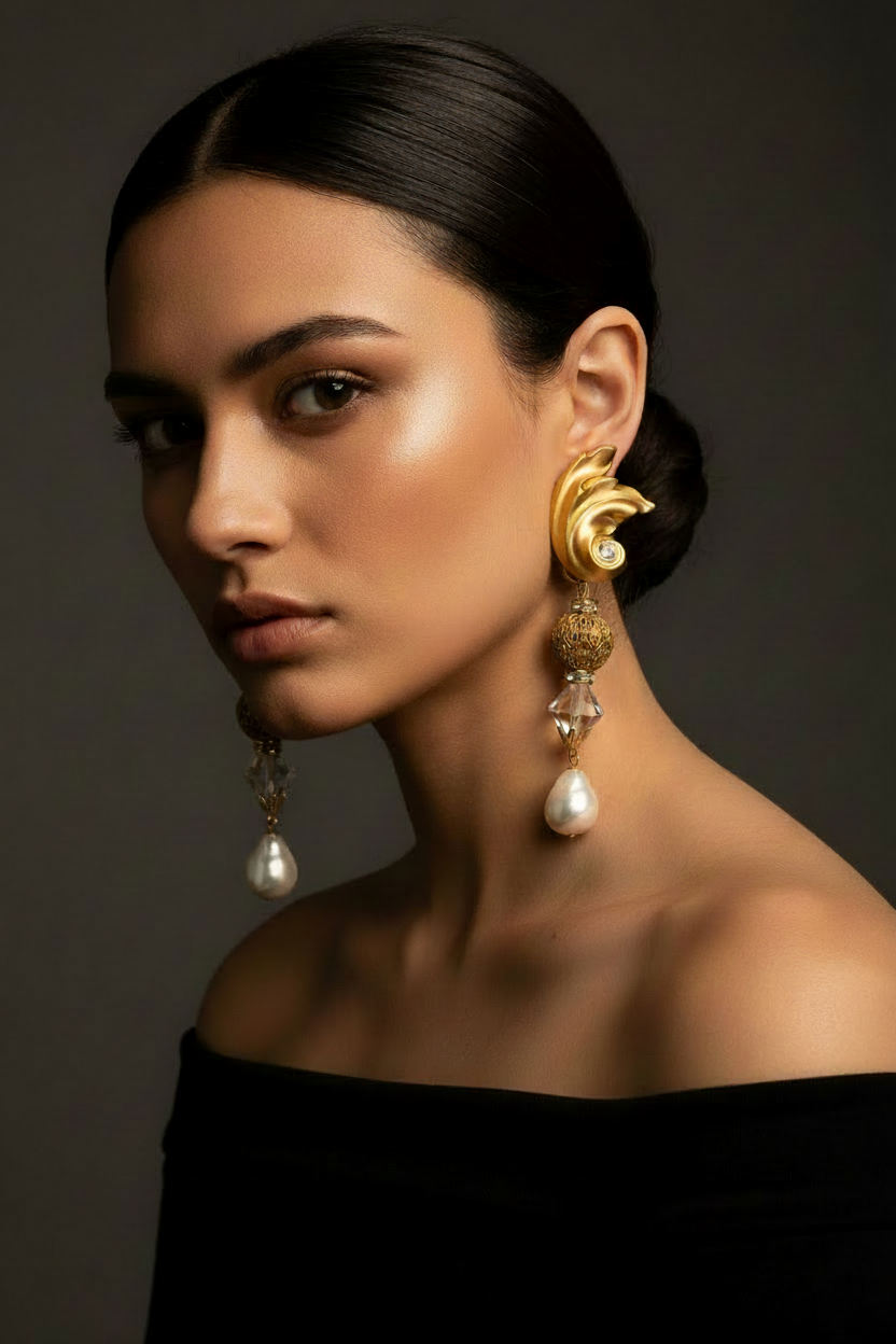 Ro-do for Sak's 80's dead stock earrings
