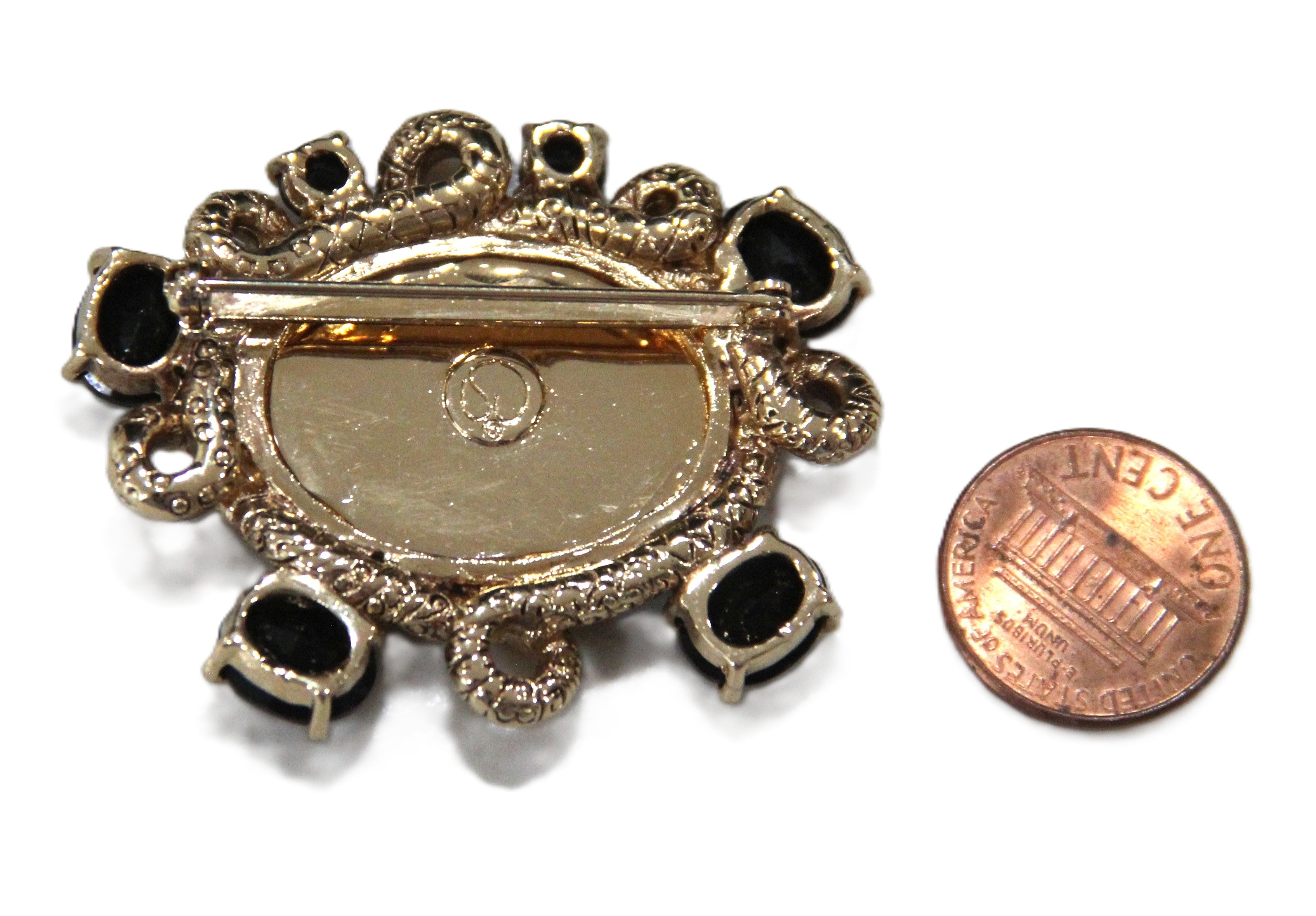 St john Equestrian horse theme vintage brooch