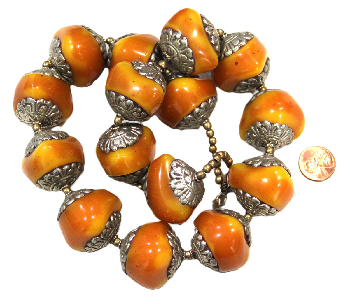 TIBETAN COPAL NECKLACE