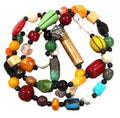 52" INSANE MIXED BEAD NEPALESE STATEMENT NECKLACE