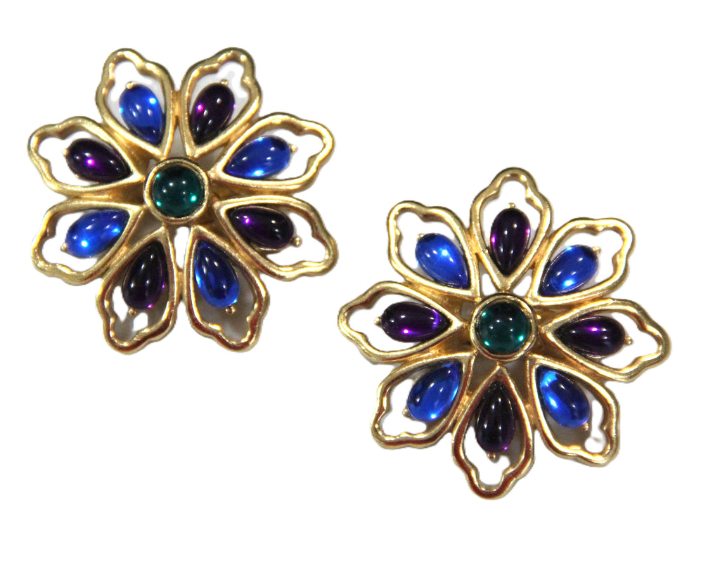 trifari mogul earrings