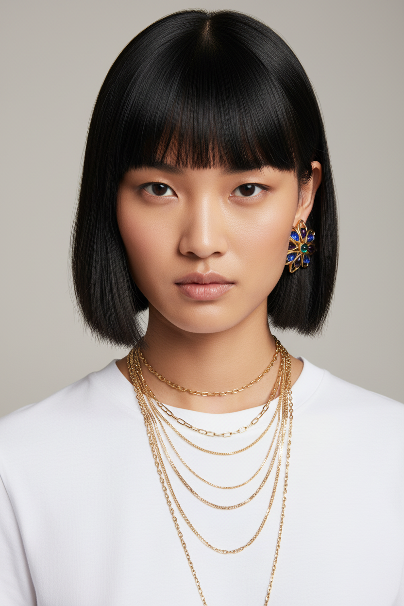 trifari mogul earrings