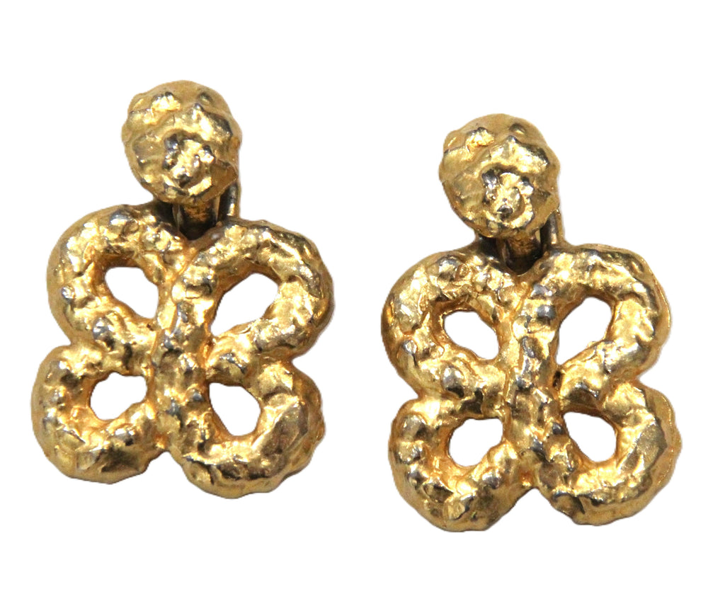 1960's K.J.L. KENNETH JAY LANE BRUTALIST MODERNIST EARRINGS