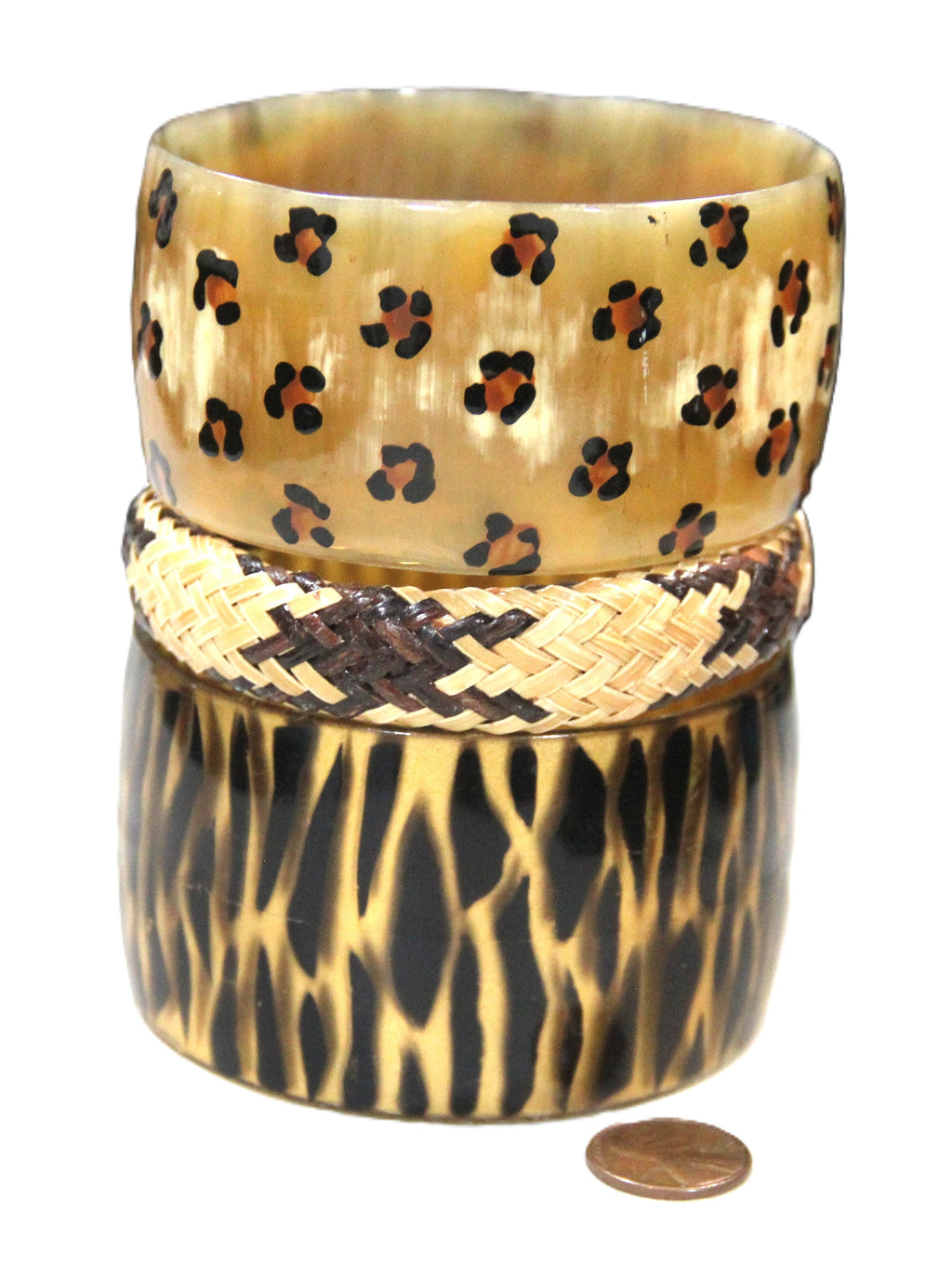 THE "I'M AN AMINAL" PRINT BANGLE BRACELET STACK