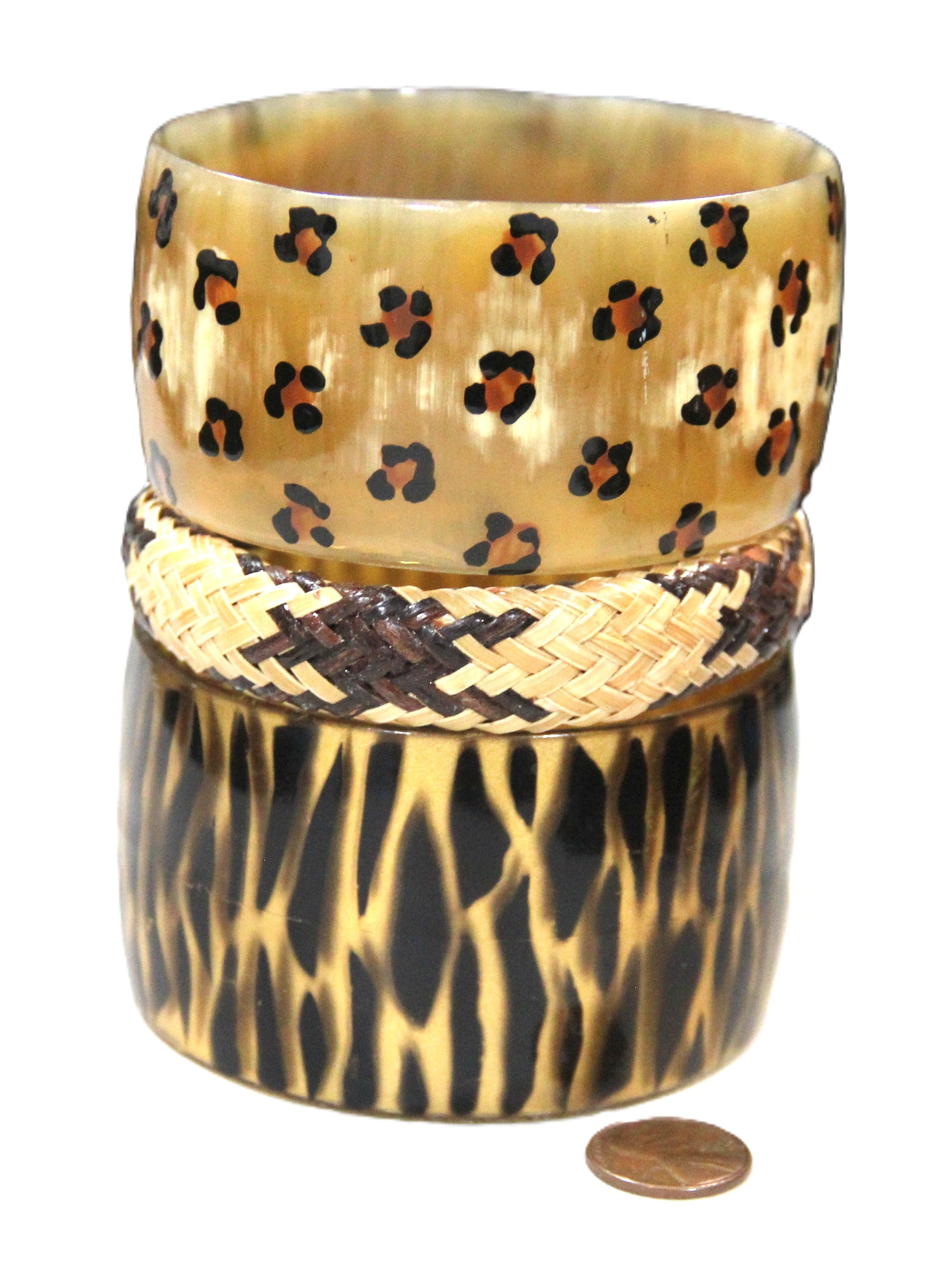 THE "I'M AN AMINAL" PRINT BANGLE BRACELET STACK