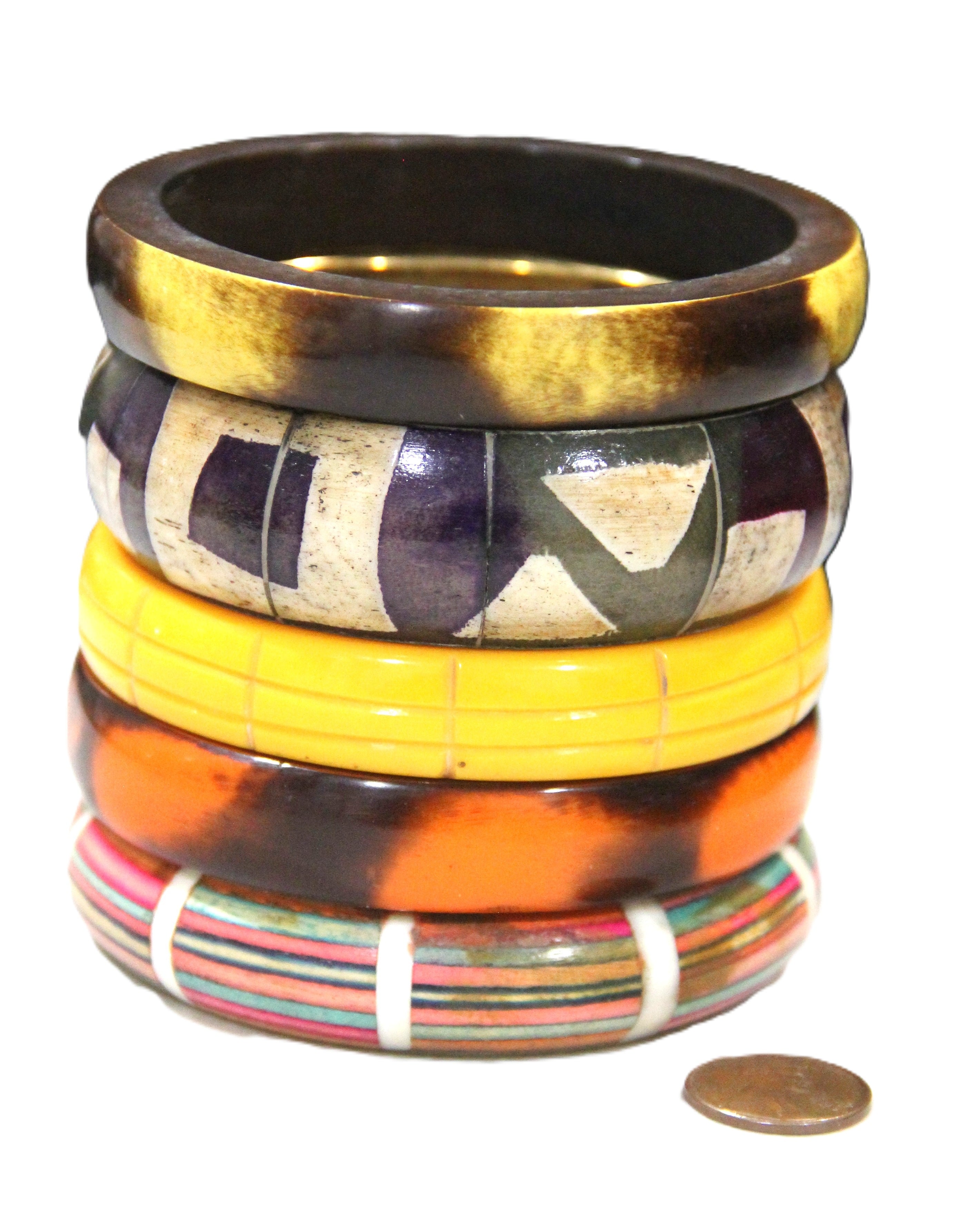 THE "BOHO SUNRISE" BANGLE BRACELET STACK 