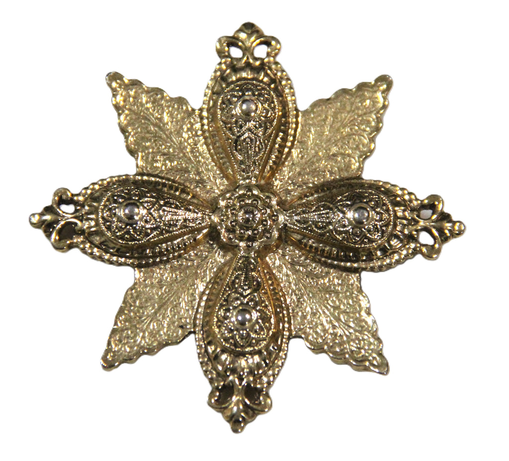 Vintage Maltese Cross brooch