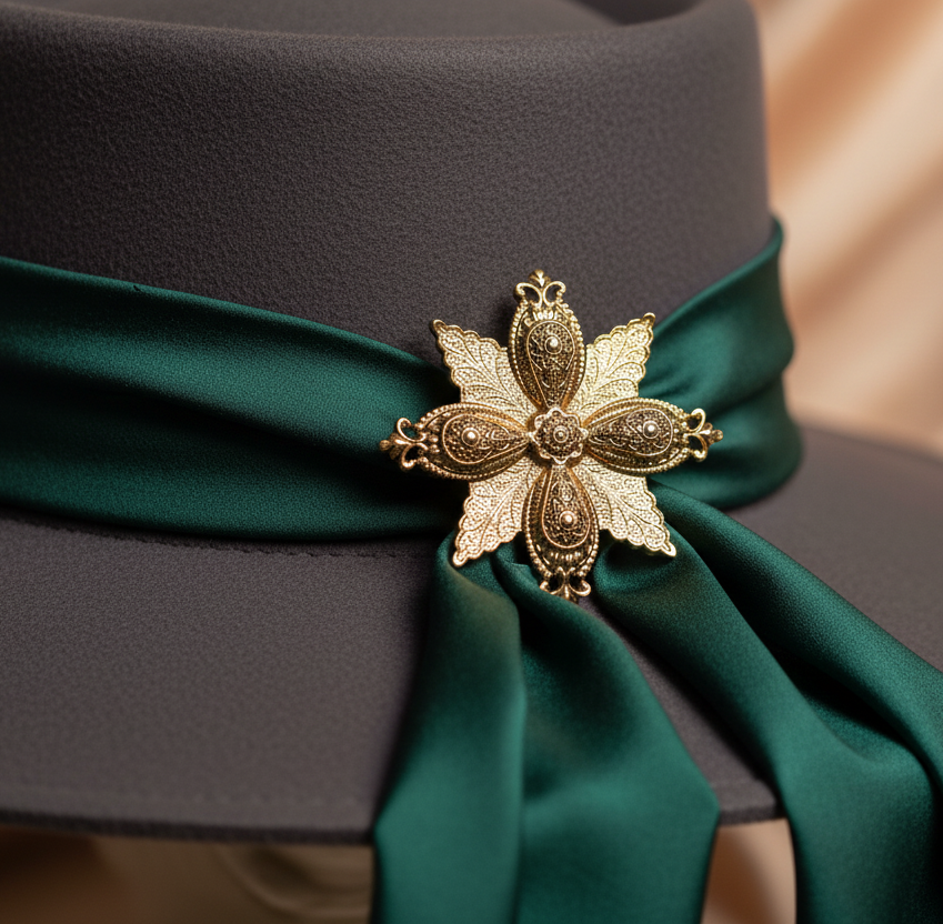 Vintage Maltese Cross brooch