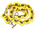 DEAD STOCK MOD YELLOW RESIN STATEMENT BELT